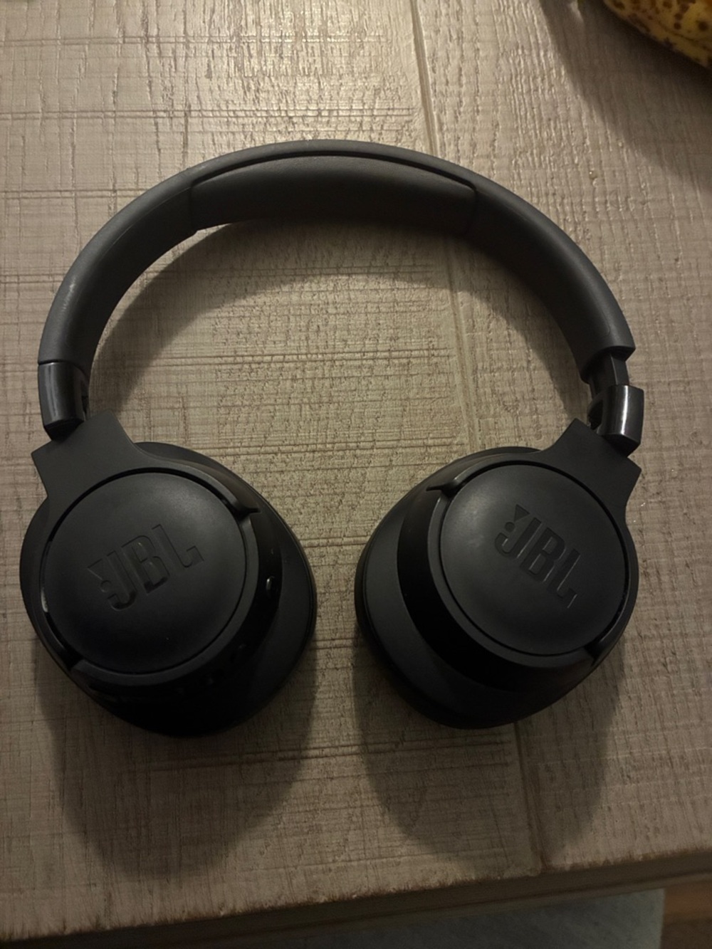 JBL Matte Black Over-Ear Wireless Headphones